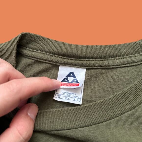 24 "You Don't Know Jack" SS Tee Size XL Promo Tee GUC Green - Picture 4 of 8